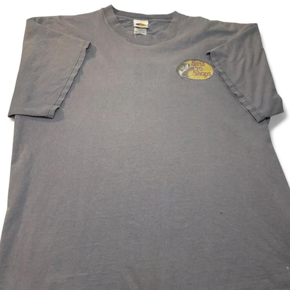Bass Pro Shops Distressed Graphic T-Shirt XL Grunge